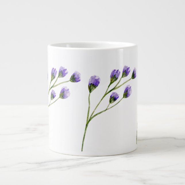 English Countryside CollectionPurple. No: 014 Large Coffee Mug (Front)