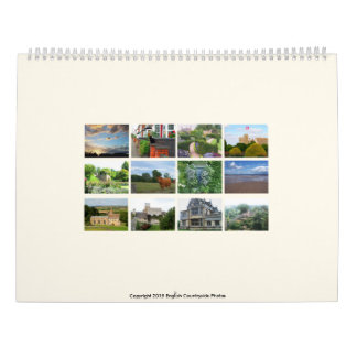 English Countryside Photos 2016 Calendar