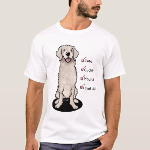 English Cream Golden Retriever T-Shirt