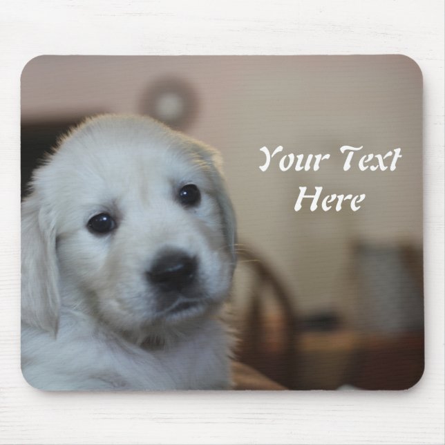 English Cream Goldens Mouse Mat (Front)