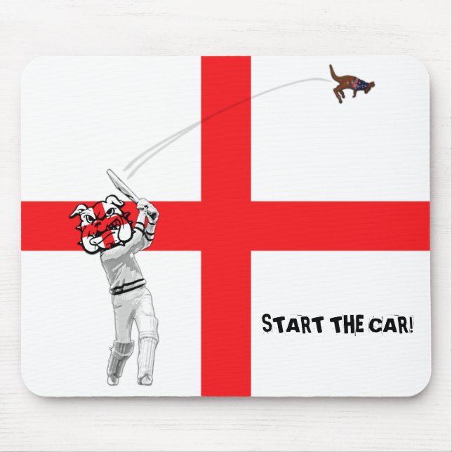 English cricket-Ashes 2009 Mouse Mat (Front)