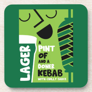 English Doner Kebab Coaster