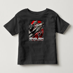 English Electric Lightning  RAF Supersonic Fighter Toddler T-Shirt