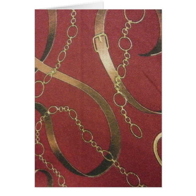 English Equestrian - Red (Front)