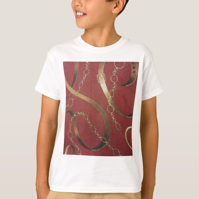 English Equestrian - Red T-Shirt (Front)