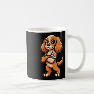 English Er Spaniel I Love Mum Funny Dog Tattoo Coffee Mug