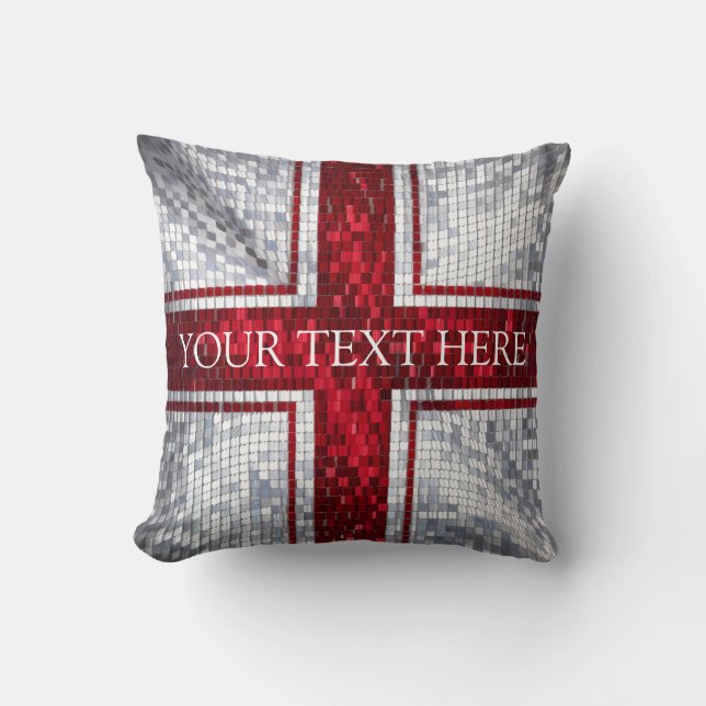 ENGLISH FLAG CUSHION (Front)