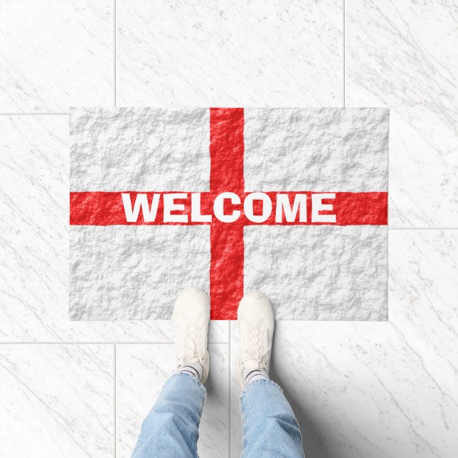 English Flag Design Doormat (Indoor)