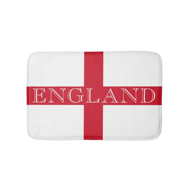 English Flag England bmcnt Bath Mat (Front)