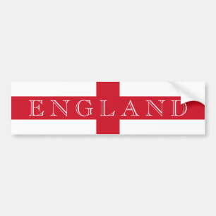 English Flag England bscnt Bumper Sticker