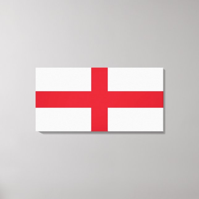 English Flag (England) Canvas Print (Front)