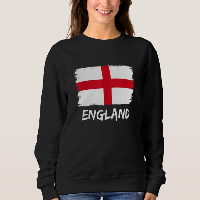 English Flag England Sweatshirt (Front)