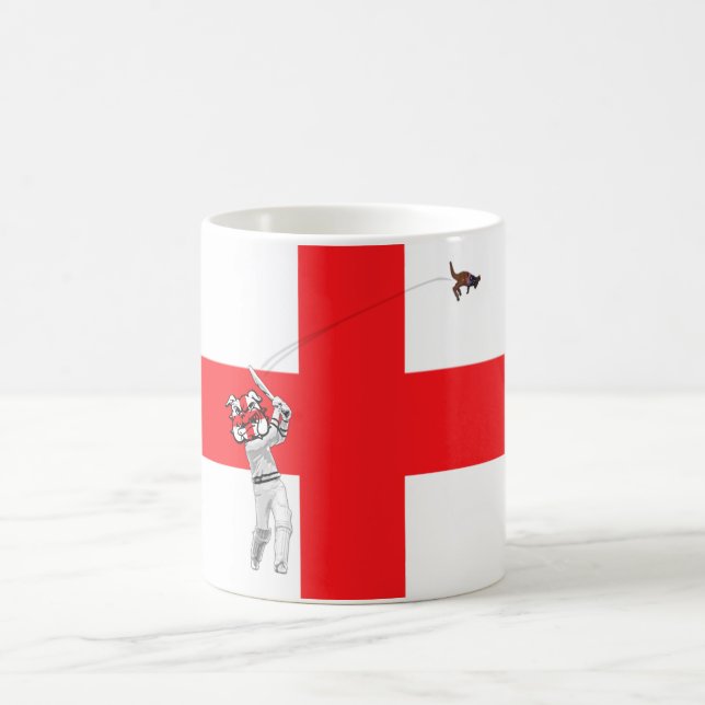English flag-English cricket Barmy Army Coffee Mug (Center)