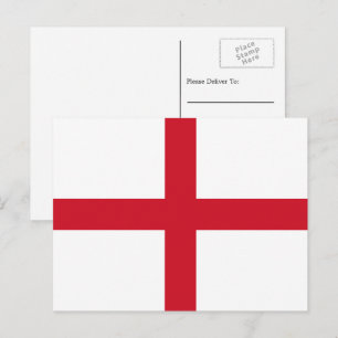English Flag, Flag of England Postcard