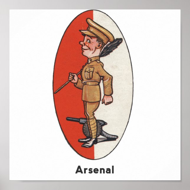 English Football Team - Arsenal Poster (Front)