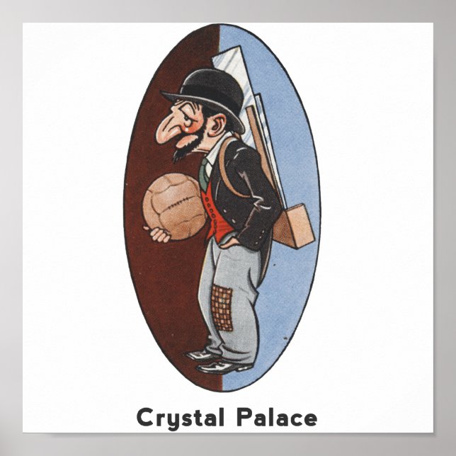 English Football Team - Crystal Palace Poster (Front)