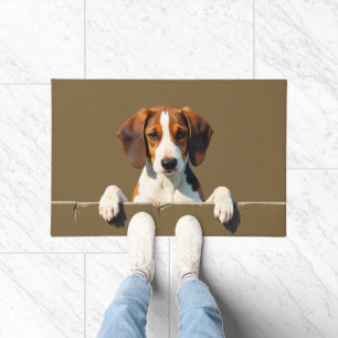 English Foxhound Doormat Art