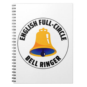English Full Circle Bell Ringer Ringing Collector Notebook