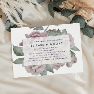 English Garden Bridal Shower Invitation
