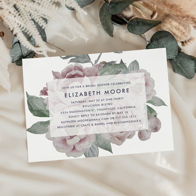 English Garden Bridal Shower Invitation (Creator Uploaded)