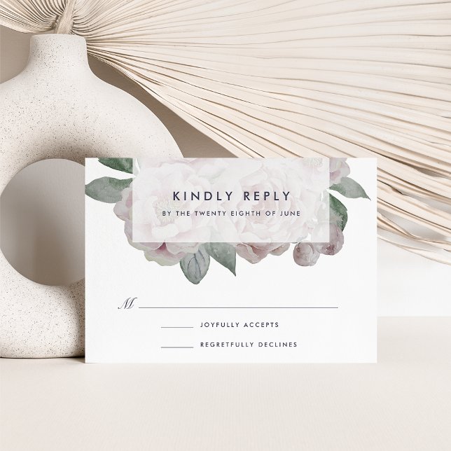 English Garden Floral RSVP Card (Creator Uploaded)