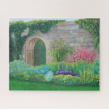 English Garden Gate Puzzle