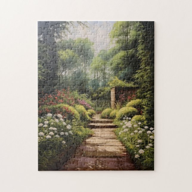 English Garden Jigsaw Puzzle (Vertical)