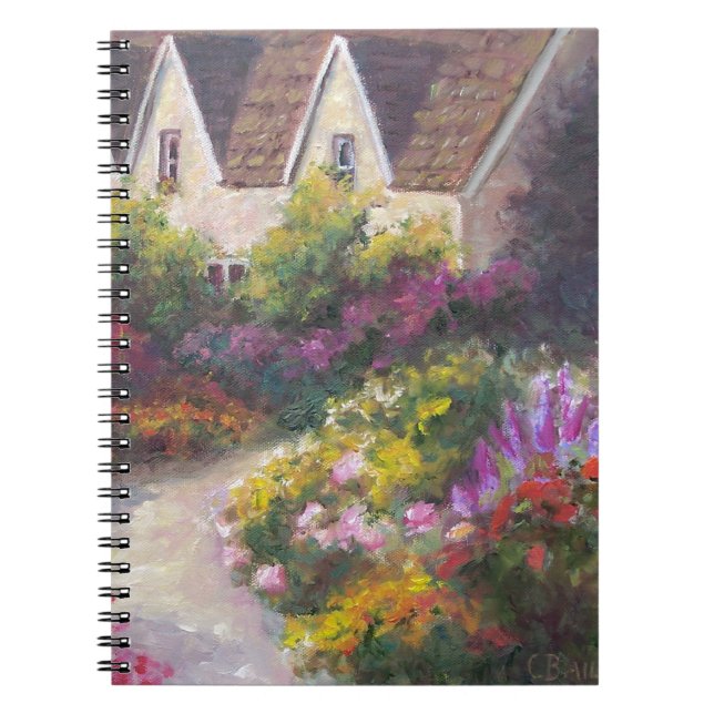 English Garden Notebook (Front)