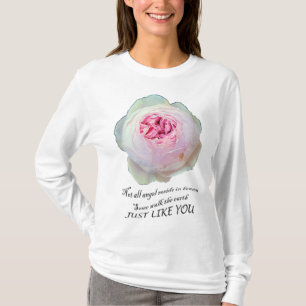 English Garden Rose Earth Angel gardening rose T-Shirt