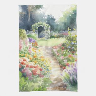 English Garden Tea Towel