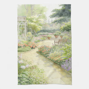 English Garden Tea Towel
