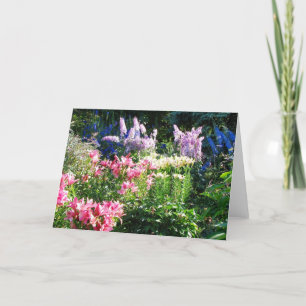 English Gardens Greeting Card