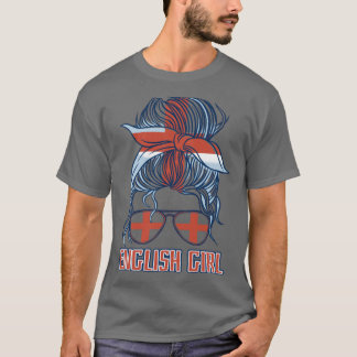 English Girl England girls football England women T-Shirt
