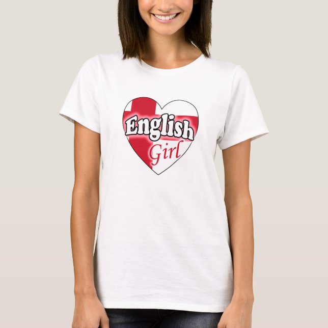 English Girl T-Shirt (Front)