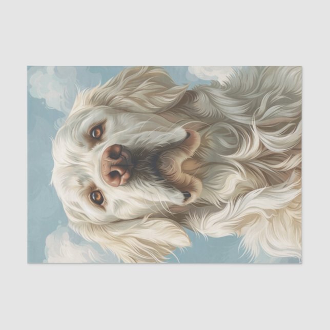 English Golden Retriever2 Tissue Paper (Front)
