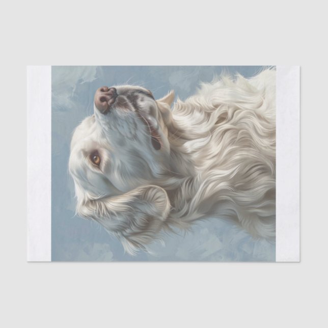 English Golden Retriever8 Tissue Paper (Front)