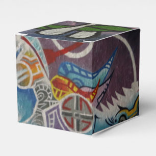 English graffiti, London, UK Favour Box