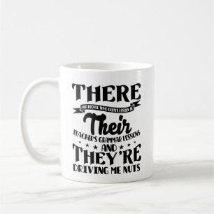 English Grammar Teacher Coffee Mug