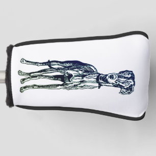 English Greyhound Breed Golf Head Cover