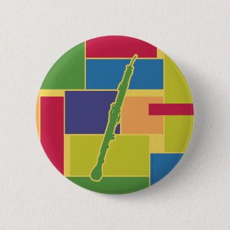 English Horn Colorblocks Button