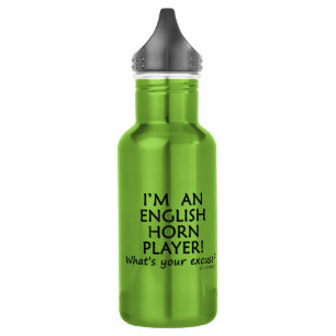 English Horn Player Excuse 532 Ml Water Bottle