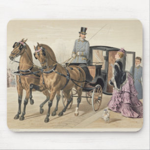 English Horses Mouse Mat