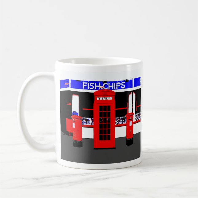 English Icons Mug (Left)