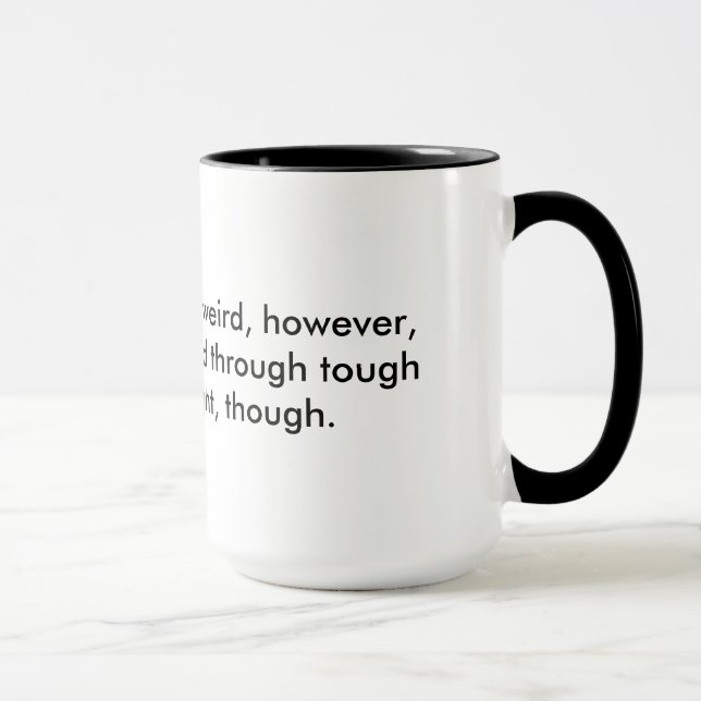 English is weird mug (Right)