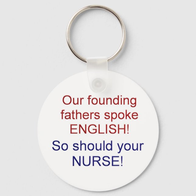 English Key Ring (Front)