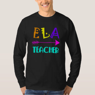 English Language Arts Teacher Ela Squad Back To Sc T-Shirt