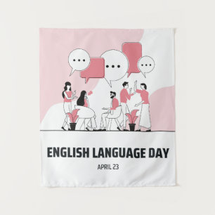 English Language Day Tapestry