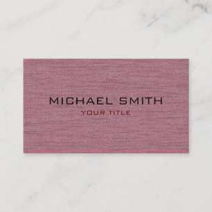 English Lavender Professional Modern Business Card