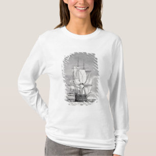 English Line-of-Battle Ship, 18th century T-Shirt