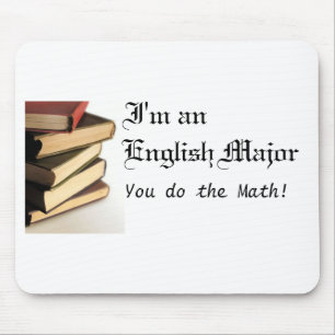 English Major Mousepad